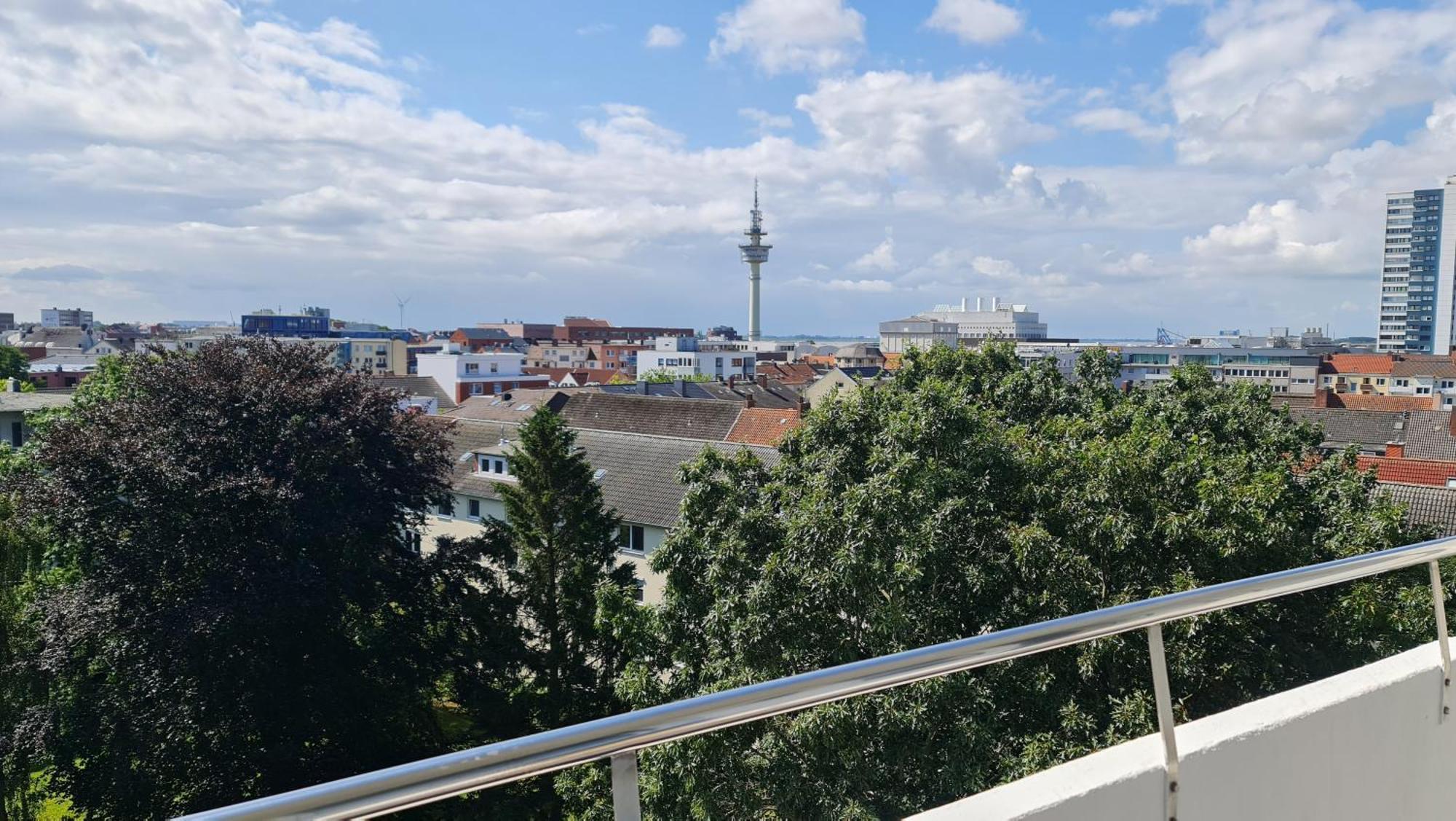 Deichliebe 1 - Traumhafter Ausblick, Eigene Garage & Kontaktloser Check-In - Komfort Pur!!! Bremerhaven Zewnętrze zdjęcie